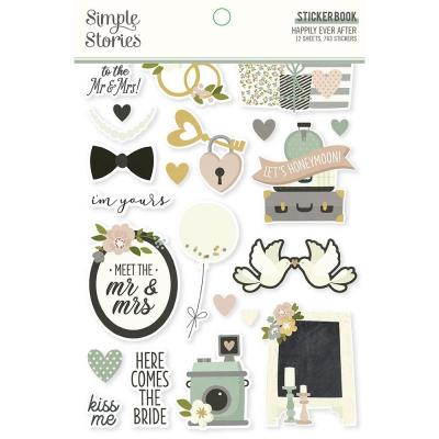 Simple Stories Happily Ever After - Sticker Book